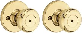 Maçaneta de cama/banheira Privacy Kwikset 93001-923 Tylo Polished Brass Maçaneta de cama/banheira Privacy Kwikset 93001-923 Tylo Polished Brass