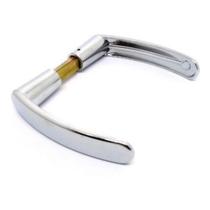 Maçaneta De Porta Alavanca Fechadura Cromado Aliança Zamac Maçaneta De Porta Alavanca Fechadura Cromado Aliança Zamac