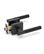 Maçaneta de porta Asidrama Black Privacy Lock esquerda direita