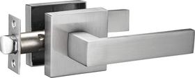 Maçaneta de porta com alavanca de passagem Berlin Modisch Satin Nickel
