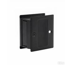 Maçaneta de porta de bolso Pull SUNTAI Solid Brass Matte Black