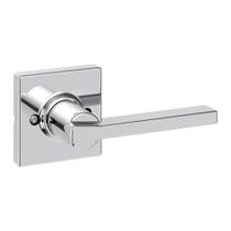 Maçaneta de porta fictícia Kwikset Casey Cromo Polido Reversível Maçaneta de porta fictícia Kwikset Casey Cromo Polido Reversível