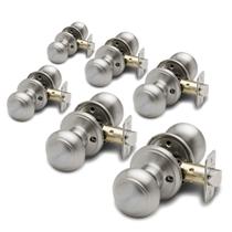 Maçaneta de porta interior Copper Creek Colonial Satin Stainless Maçaneta de porta interior Copper Creek Colonial Satin Stainless