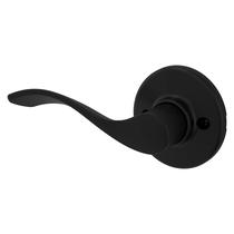 Maçaneta de porta Kwikset Balboa Dummy Black Matte Hand Left Hand