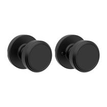 Maçaneta de porta Kwikset Maven Interior Passage Round Matte Black