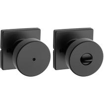 Maçaneta de porta Kwikset Pismo Interior Privacy Black Matte Maçaneta de porta Kwikset Pismo Interior Privacy Black Matte