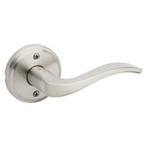 Maçaneta de porta Kwikset Sedona Satin Nickel, mão direita Microban