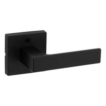 Maçaneta de porta Kwikset Singapore Dummy Black com Microban Maçaneta de porta Kwikset Singapore Dummy Black com Microban