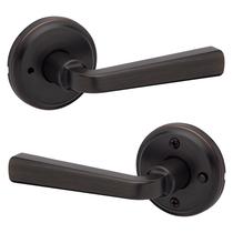 Maçaneta de porta Kwikset Trafford Privacy Lock Venetian Bronze