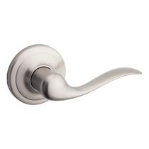 Maçaneta de porta Kwikset Tustin Dummy Satin Nickel Non-Turning