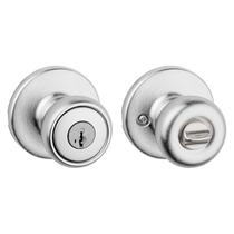 Maçaneta de porta Kwikset Tylo Entry com fechadura e chave SmartKey Security