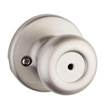 Maçaneta de porta Kwikset Tylo Interior Privacy com fechadura em níquel acetinado Maçaneta de porta Kwikset Tylo Interior Privacy com fechadura em níquel acetinado