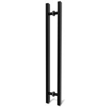 Maçaneta de porta LVYIHAN preta fosca 150cm em aço inoxidável