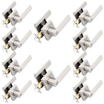 Maçaneta de porta Probrico Brushed Nickel Privacy Banheiro de quarto Maçaneta de porta Probrico Brushed Nickel Privacy Banheiro de quarto
