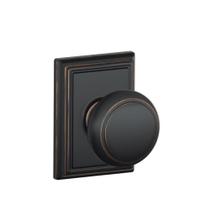 Maçaneta de porta Schlage F10 AND 716 ADD Andover com acabamento Addison Maçaneta de porta Schlage F10 AND 716 ADD Andover com acabamento Addison