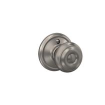 Maçaneta de porta Schlage F170 GEO 619 de níquel acetinado sem torneamento Maçaneta de porta Schlage F170 GEO 619 de níquel acetinado sem torneamento