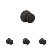 Maçaneta de porta SCHLAGE F40 BWE 716 Bowery Bed & Bath Privacy