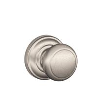 Maçaneta de porta Schlage Non-Turning Lock Satin Nickel F170
