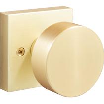 Maçaneta de porta Stone Harbor Hardware Bonn Satin Brass Dummy Maçaneta de porta Stone Harbor Hardware Bonn Satin Brass Dummy