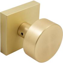Maçaneta de porta Stone Harbor Hardware Bonn Satin Brass Passage Maçaneta de porta Stone Harbor Hardware Bonn Satin Brass Passage