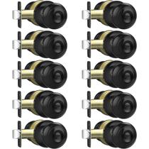 Maçaneta de privacidade AEEKEL Matte Black para quartos, banheiros