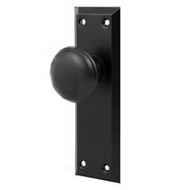 Maçaneta Dummy Ruigrit para Interior, Preto Fosco, 2 Unidades Maçaneta Dummy Ruigrit para Interior, Preto Fosco, 2 Unidades