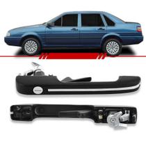 Maçaneta Externa Da Porta Dianteira Santana Quantum 1990 A 1998 Friso Inox Com Chaves - Universal Maçaneta Externa Da Porta Dianteira Santana Quantum 1990 A 1998 Friso Inox Com Chaves - Universal