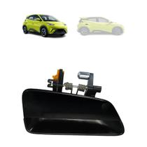 Maçaneta externa da porta traseira byd mini dolphin 2024 2025 lado direito black piano original eqea6205109