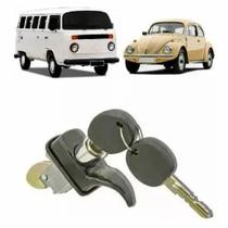 Maçaneta Externa da Tampa do Motor Fusca / Kombi com Chaves PRETA