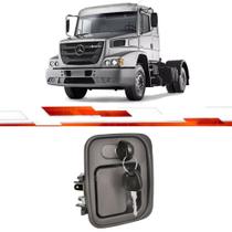 MAÇANETA EXTERNA DIANT LD MBB HPN ATRON PRETO C/CHAVE Nº Original: 6947607159 - UNIVERSAL AUTOMOTIVE