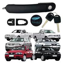 Maçaneta Externa Dianteira Esquerda c/ Chave Snake Key Saveiro G3 e G4 / Gol / Parati G3 G4 (04 Portas)