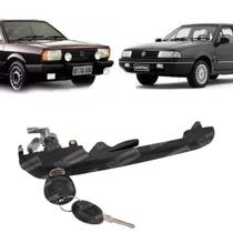 Macaneta Externa Dianteira Le Gol 2P 1987 Ate 1996 Quantum Santana Voyage 4P Ate 1994 Friso Preto Com Chave Referencia 3058372055