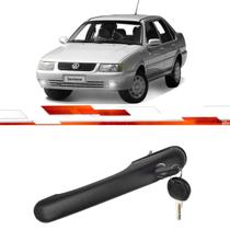 Macaneta Externa Dianteira Le Quantum Santana 4P 1998 Em Diante Com Chave Referencia 3258982051