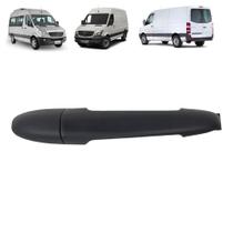 Maçaneta externa porta dianteira ou traseira mercedes benz sprinter 2012 a 2019 lado esquerdo ou direito com furo e acabamento a9067600170
