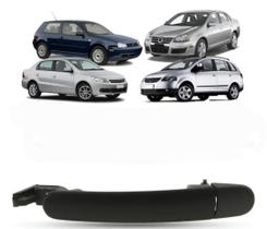 Maçaneta Externa Sem Furo Dianteira ou Traseira Gol Voyage Saveiro G5 G6 G7 / Golf Sapão / Polo/ Fox Preta Maçaneta Externa Sem Furo Dianteira ou Traseira Gol Voyage Saveiro G5 G6 G7 / Golf Sapão / Polo/ Fox Preta