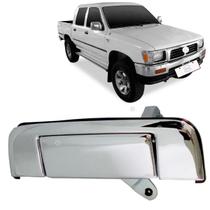 Maçaneta Externa Tampa Caçamba Hilux 1992-2005 Cromada