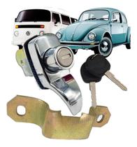 Maçaneta Fechadura Batente Capo Tampa Motor Fusca Kombi Crom Maçaneta Fechadura Batente Capo Tampa Motor Fusca Kombi Crom