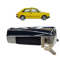 Maçaneta Fiat 147 Original C/ Chave Cromado / Preto LD