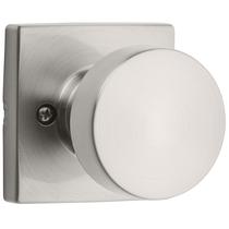 Maçaneta fictícia Kwikset Pismo Satin Nickel Non-Turning