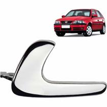 Maçaneta Interna Compativel Gol 95 a 05 Cromada Ferro Lado Esquerdo