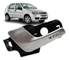 Maçaneta Interna Diant Tras Gatilho Palio Siena Strada Prata