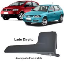 Maçaneta interna Direita ( lado Passageiro ) Gol Parati Saveiro G4 Fox Cor Grafite Diant / Traseira