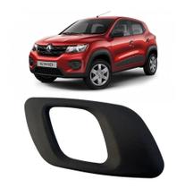 Maçaneta Interna Haste Curva Preto Kwid 2017 a 2021 Esquerdo