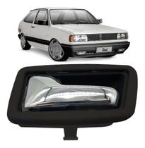 Maçaneta Interna Metal Gol Voyage Parati Quadrado Santana Preta Esquerda Maçaneta Interna Metal Gol Voyage Parati Quadrado Santana Preta Esquerda