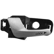 Maçaneta Interna Porta Dianteira LE Strada Siena Palio Prata