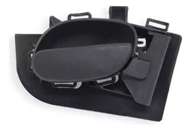 Maçaneta Interna Porta Peugeot 206 207 Hoggar Preta Direita