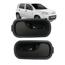 Maçaneta Interna Uno Vivace 2010 a 2016 Mobi 2017 a 2020 Preta Esq Dir ou Par