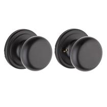Maçaneta Kwikset Hancock Interior Passage em preto fosco Maçaneta Kwikset Hancock Interior Passage em preto fosco