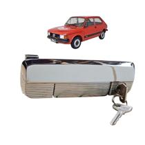 Maçaneta Original c/ Chave Cromado Fiat 147 Lado Direito