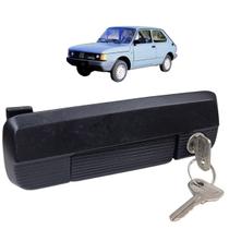 Maçaneta Original c/ Chave Preta Fiat 147 Lado Direito